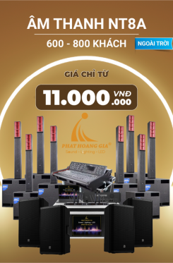 Gói Âm Thanh Sự Kiện Ngoài Trời NT8A