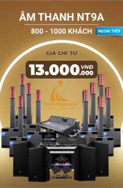Gói Âm Thanh Sự Kiện Ngoài Trời NT9A