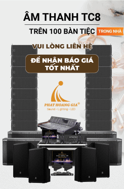 Gói Âm Thanh Tiệc Cưới Trong Nhà TC8