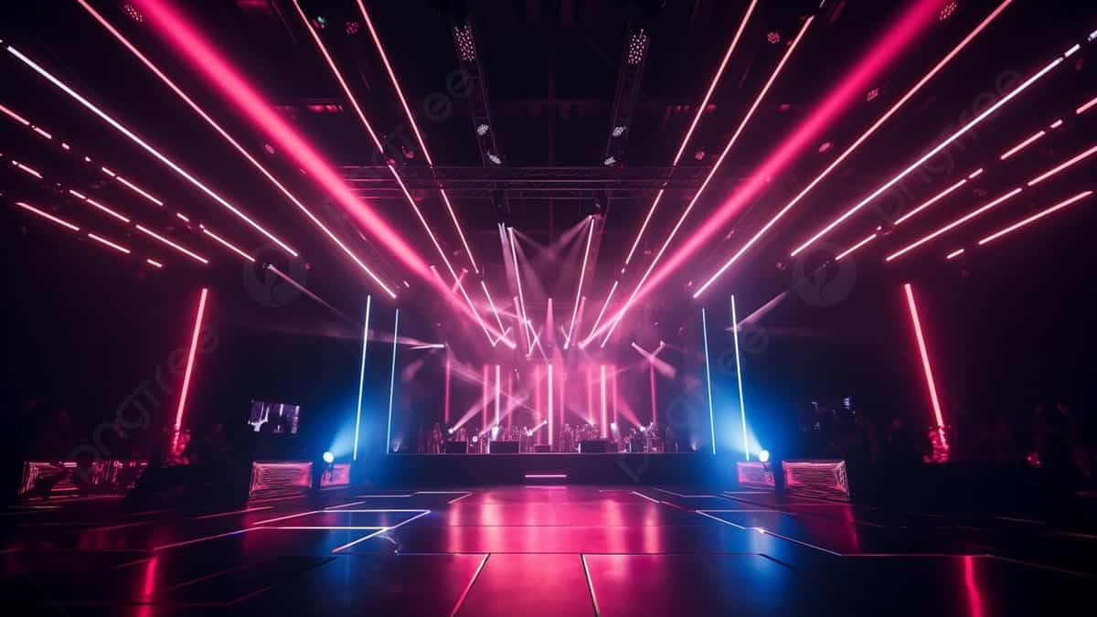 đèn laser sân khấu