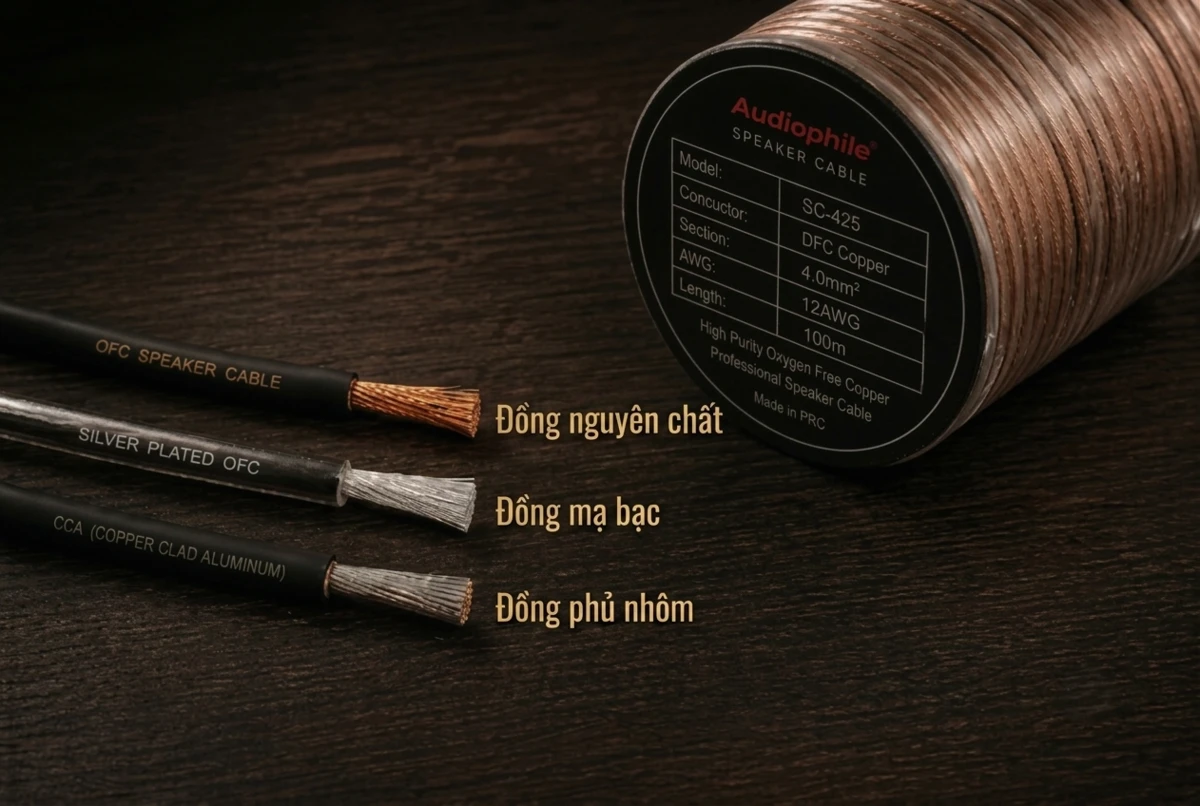 Các Loại Dây Loa Xịn Và Cách Chọn Dây Dẫn Âm Thanh 6 Các loại dây dẫn loa cho dàn âm thanh