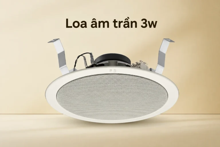 Loa Âm Trần 3W Nhỏ Gọn Cho Thông Báo Nội Bộ Chính Hãng