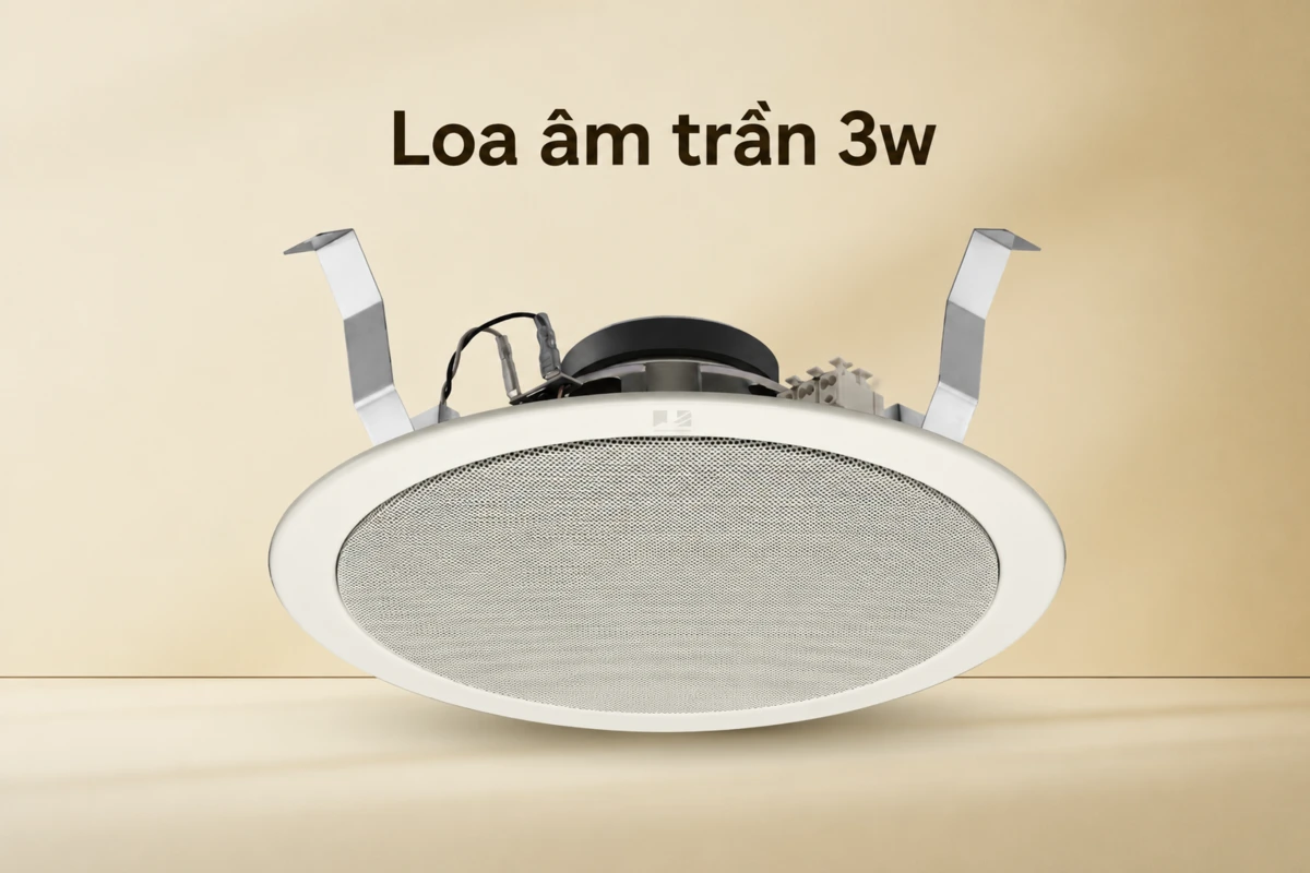 Hình ảnh loa âm trần 3w chuyên dụng