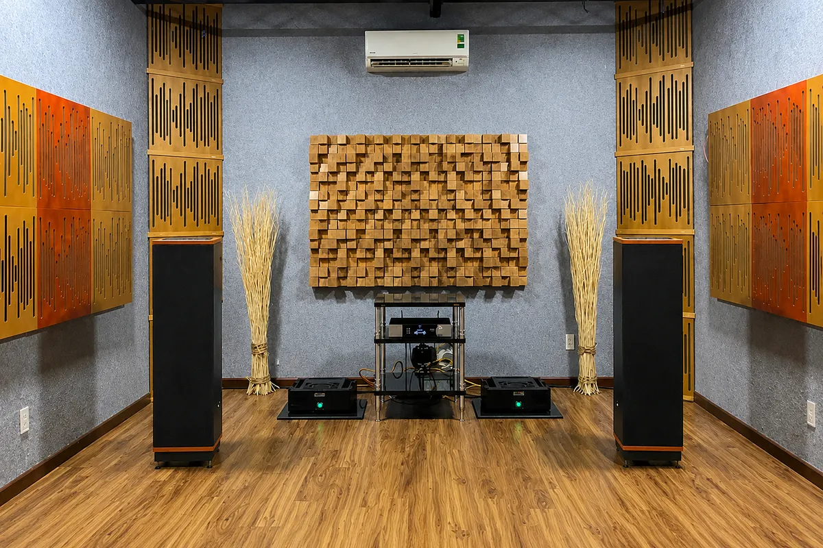 Loa Nghe Nhạc Hi-End Vandersteen 1C Chính Hãng Mỹ 8 Vandersteen 1C là mẫu loa cột hi-end nổi tiếng với thiết kế thân loa mảnh và công nghệ căn chỉnh đồng pha – đồng thời gian, giúp tái tạo âm thanh trung thực, âm hình chính xác và giàu chi tiết.