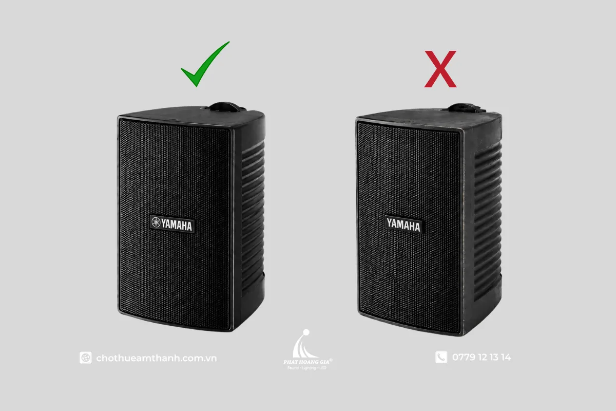 Loa Treo Tường Yamaha VS4 Chính Hãng Cho Cafe Và Shop 12 Kiểm tra loa Yamaha VS4 chính hãng trước khi mua giúp đảm bảo chất lượng âm thanh, độ bền và hiệu suất sử dụng. Người dùng nên quan sát kỹ củ loa, tem nhãn, độ hoàn thiện sản phẩm và nghe thử thực tế để phân biệt hàng chính hãng với hàng kém chất lượng.