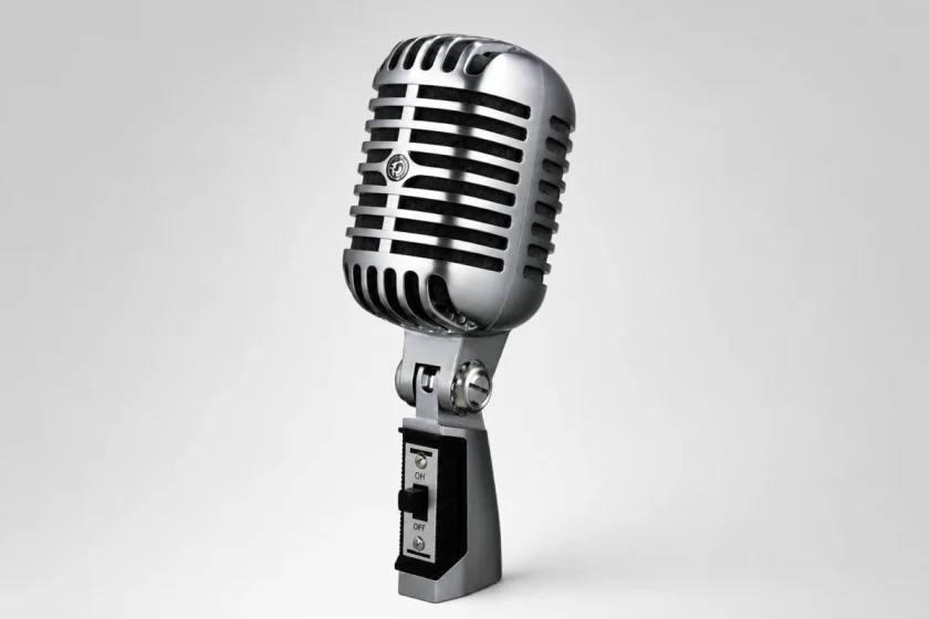Micro Shure 55SH Chính Hãng Thiết Kế Cổ Điển Sang Trọng